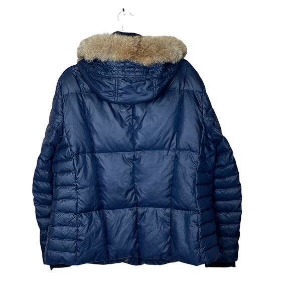Marc New York Andrew Mark Quilted Hooded Jacket Navy Size XXL - Picture 2 of 12